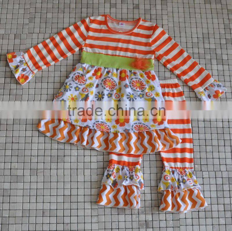 bulk wholesale boutique easter day rabbit embroidery ruffle outfits
