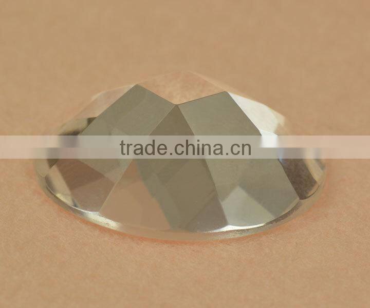 glass beads factory price without hole 12mm round machine cut glass beads