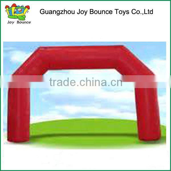 Well finished red event inflatable arch newly design entrance arch for racing