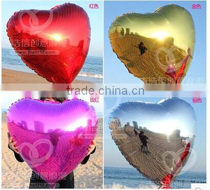 16 inch silver foil helium Letter Balloons
