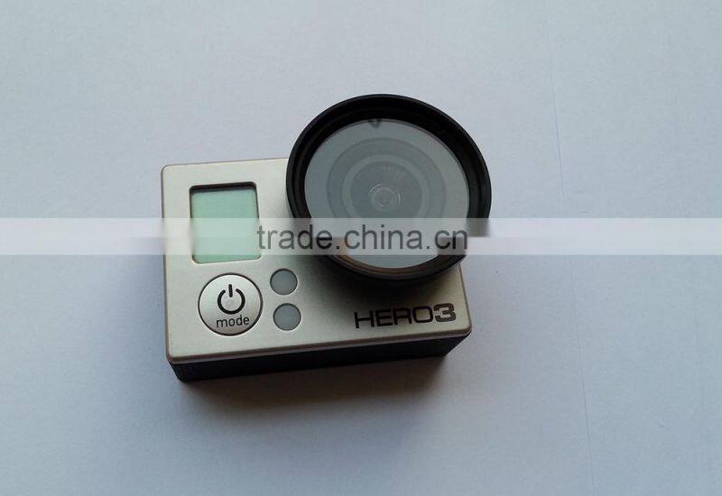 Telesin Professional High Transmittance 37mm glass UV lens for Go pro