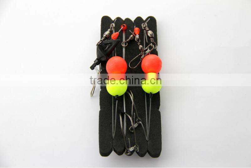 surfcasting rig pulley float rig two trace