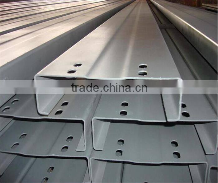 GB Standard C Shape / Channel / Type / Profile Steel Purlin