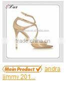 O6 Wholesale fashion winter ladies knee high long boots calf skin and fine elastic leather ladies boots