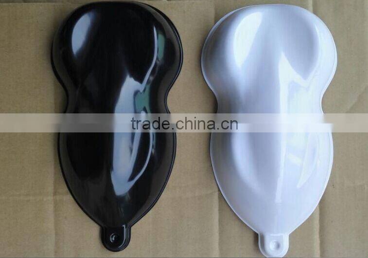 RISHINE 24 cm*12.8cm*5cm black/white plastic Speed shapes for hydrographics printing