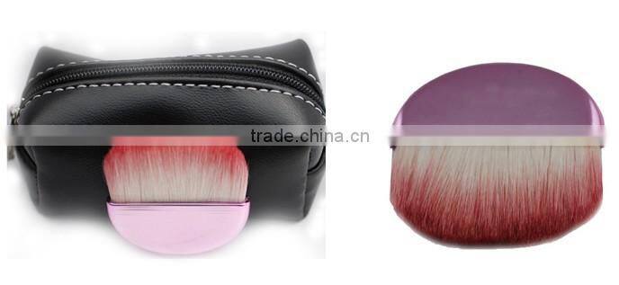 mini makeup brush set, mini blush brush, compact blush brush
