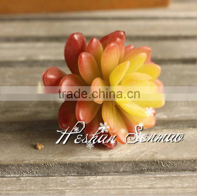 pure hand-made new arrival artificial succulent mini bonsai for indoor decoration