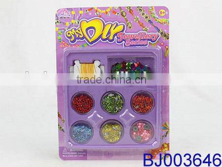 Girls fashion jewelry diy bead set