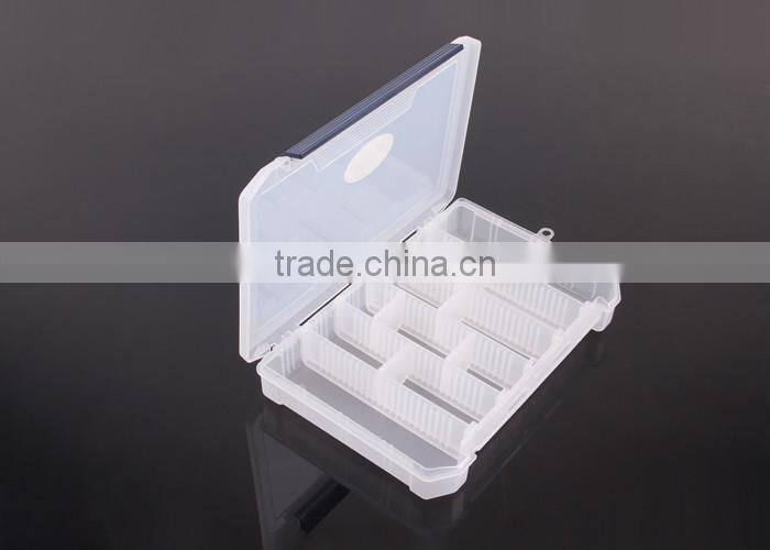 Compartments Closed Large Capacity 27*18*4.5cm Fishing Tackle Box