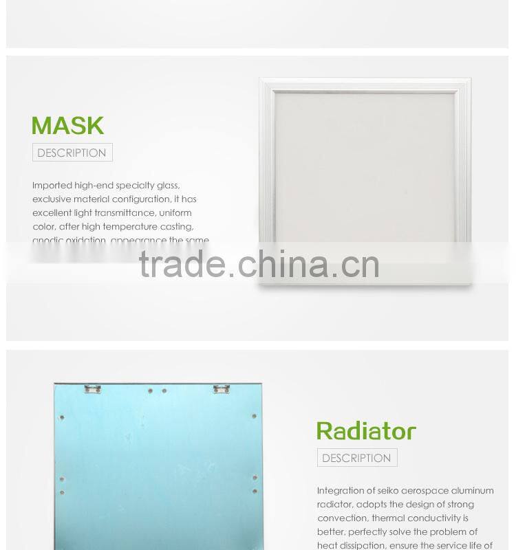 600x600LED panel light for commercial lighting