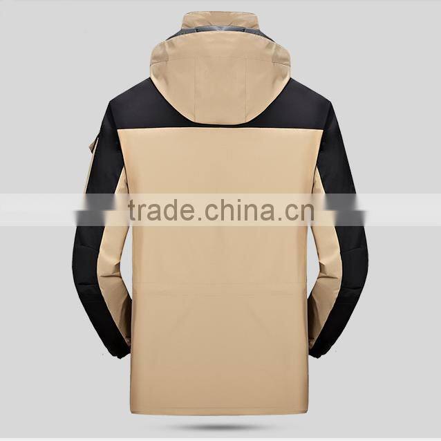 custom men fashion outdoor jackets 2016