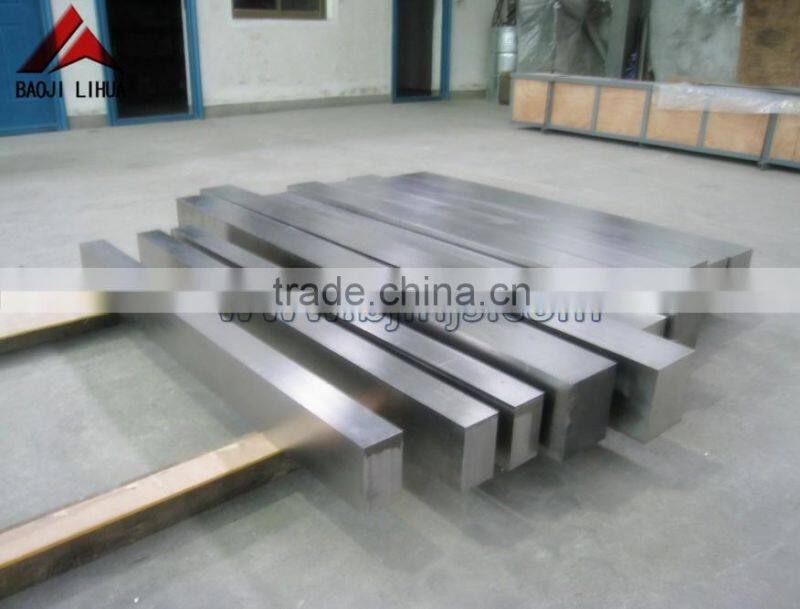 high quality best price 99.6% titanium block