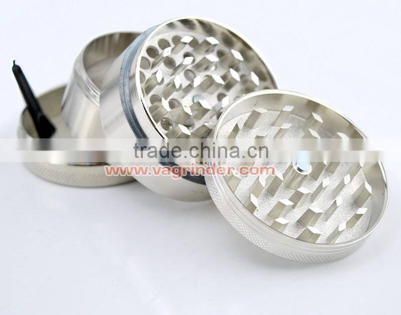 Generic Zinc Alloy Electric Metal Grinder Herb Tabacco Crusher Grinder Cracker