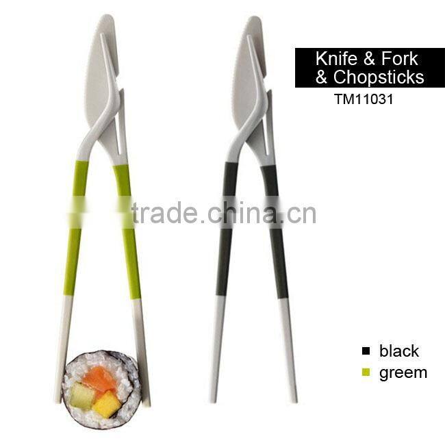 Knife & Fork & Chopsticks cutlery for restaurant
