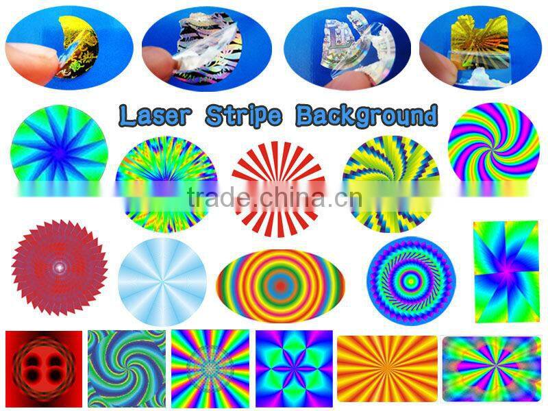 Warranty void stickers designer label and genuine holographic stickers