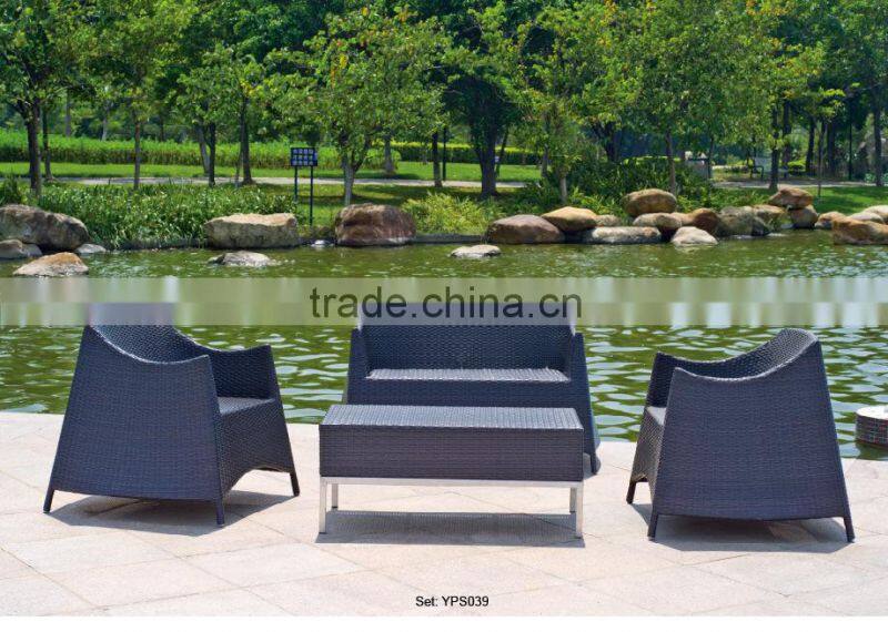 Modern rattan living room sofa sitting room set YPS052