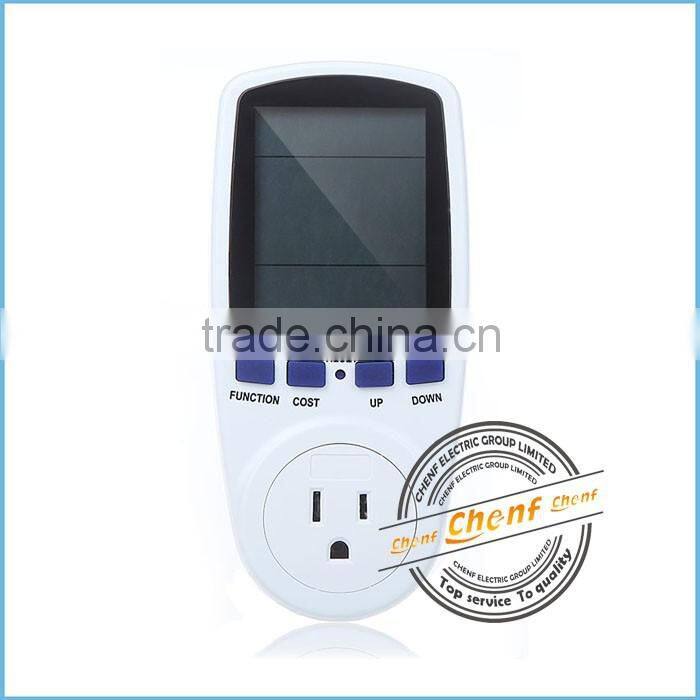 Top Sale AC120V US Plug Power Factor Meter Energy Monitor For Energy Saving