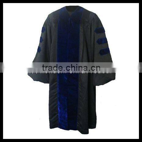 Phd Regalia-Deluxe Phd /Doctoral Graduation Gown