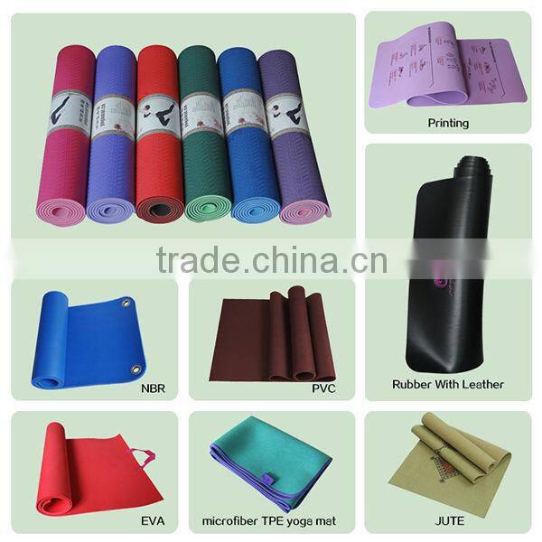 Custom label double yoga mat