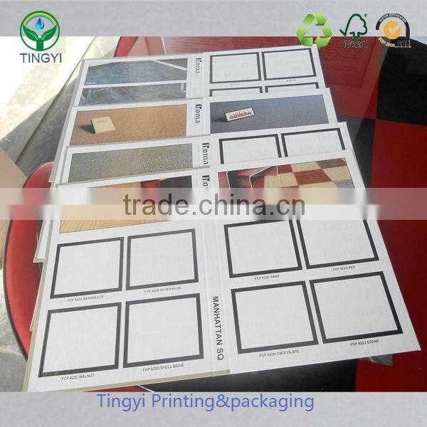 cardboard printed catalog