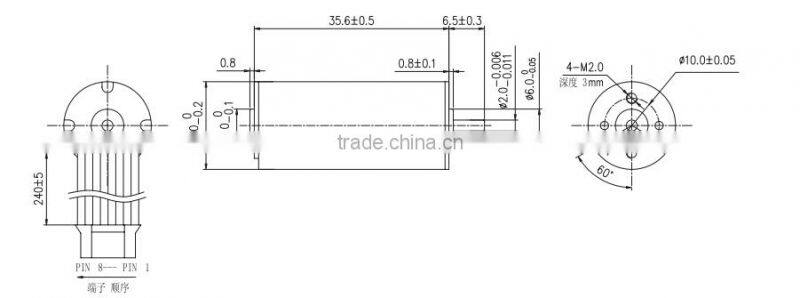 Low voltage 12 volt hydraulic pump motor brushless dc motor