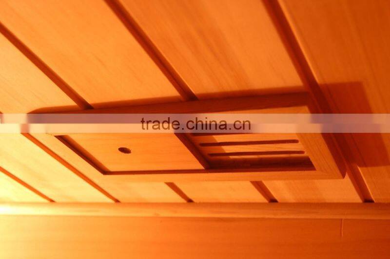 three person hemlock infrared ceramic heater sauna room indoor sauna room KD-5003SC