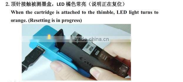 PGI650 CLI651 Chip Resetter For Canon PIXMA IP7260 MG5460 MX726 MX926 IX6860 IP8760 MG5560