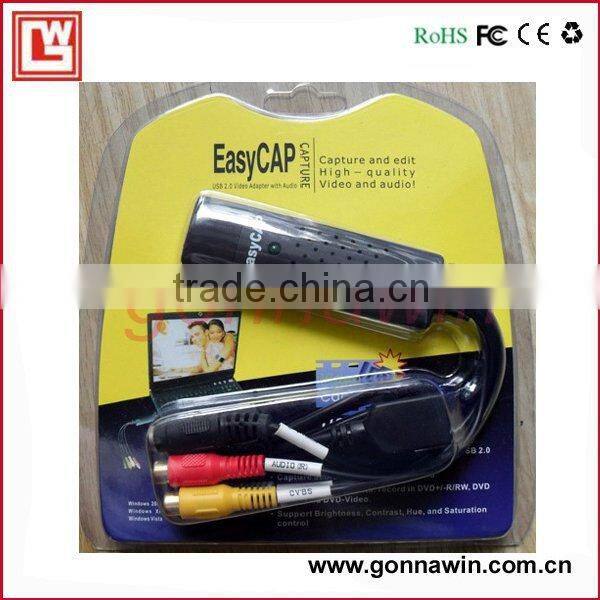 usb video adapter with audio for video capture and edit fields