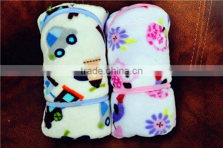 super soft animal print coral fleece baby beagle blanket