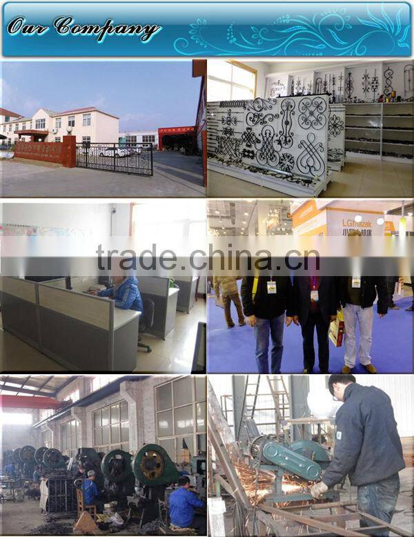 Metal customized swimming pool fence cap