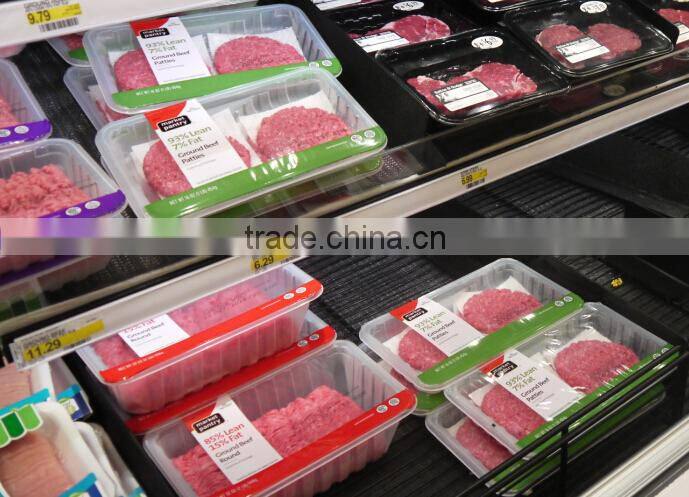 Onsite Check 7YR Alibaba Golden Supplier Absorbent Plastic Food Tray For Fish