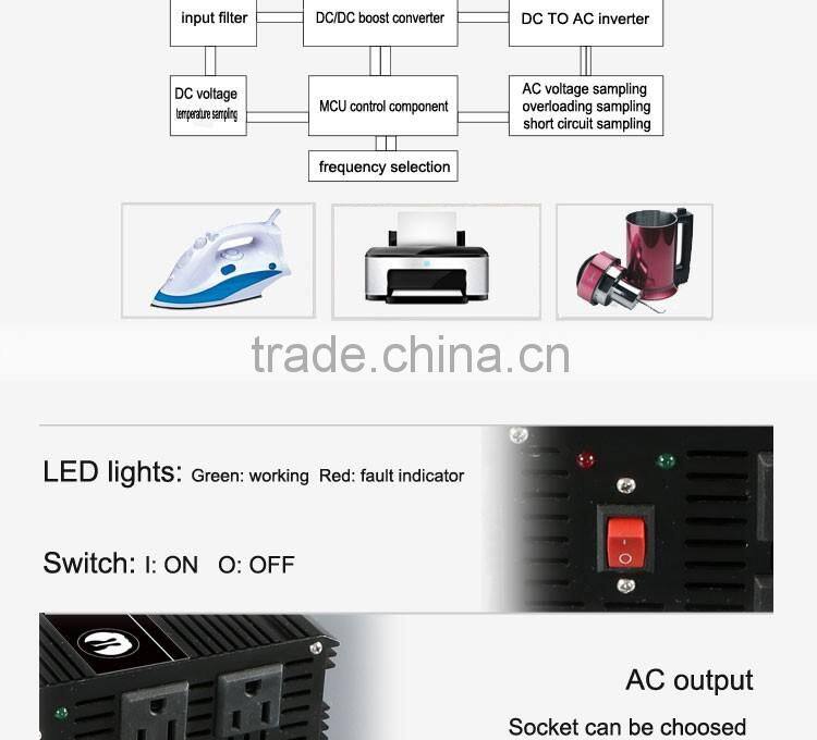 full power ce voltage converter 3000w