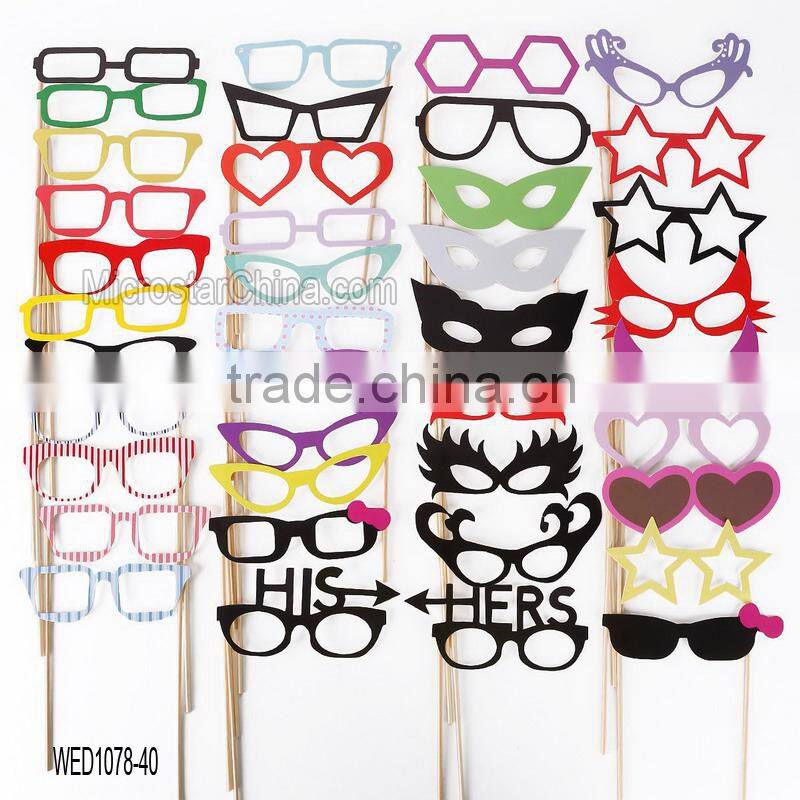 Hen party photo booth props games accessories favors DIY