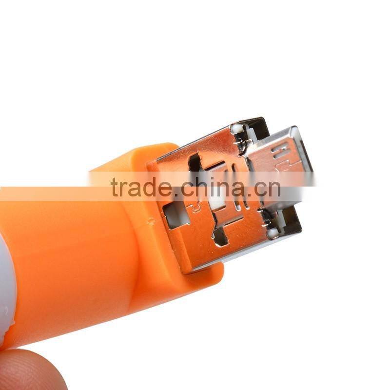 Summer Android phone OTG small mini USB fan portable dual use blue, white, pink, green, orange, black optional