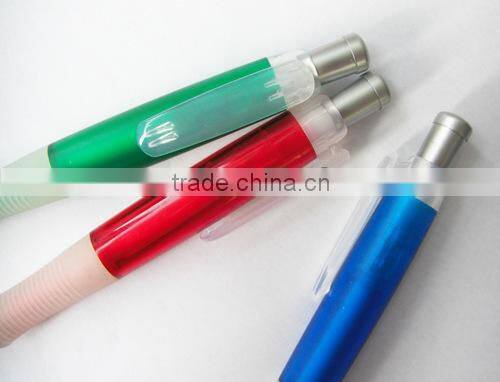 Colorful plastic ball pen for office and school use