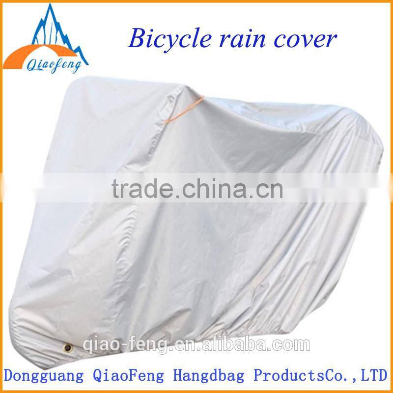 Dongguan Factory supply plastic bicycle rain cover outdoor rain cover