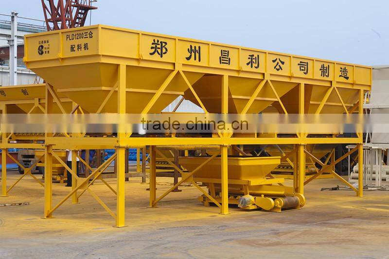 hzs35 low mini concrete mixing plant for South America