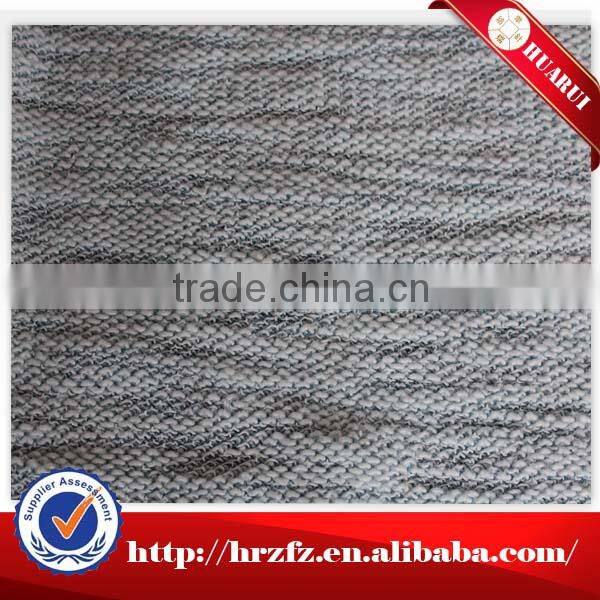 65.1%cotton,26.6%polyester,11.9%rayon light blue slub Terry Fabric