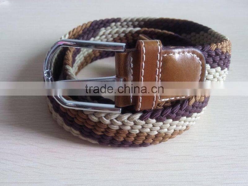 Elastic Braided Belt