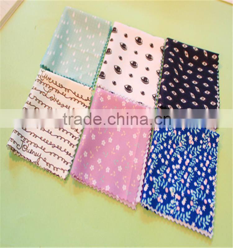 Personalized Optical Glasses Custom Print Microfiber Lens Cleaning Cloth Logo