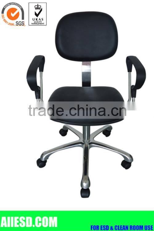 with armrest cleanroom esd lab anti-static chair