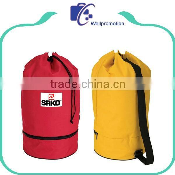 Wholesale canvas round backpack/ drawstring Sailor backpack