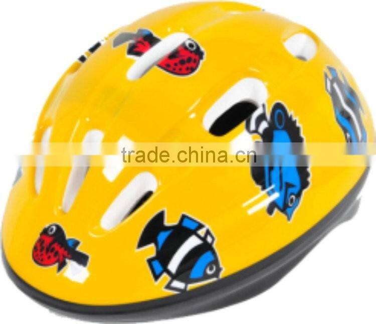 Colorful Comic Picture Adorable Children Helmet
