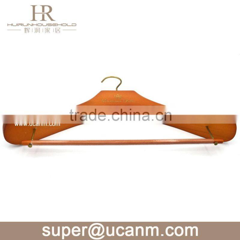 HRB-013V Luxury wooden coat hanger
