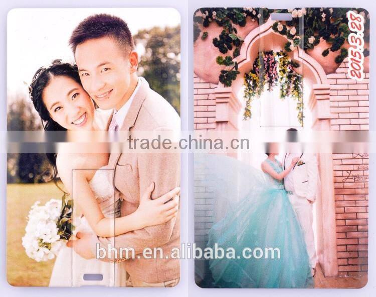 Chinese Bulk Promotion OEM Logo USB 2.0 ultra-thin credit card usb flash disk