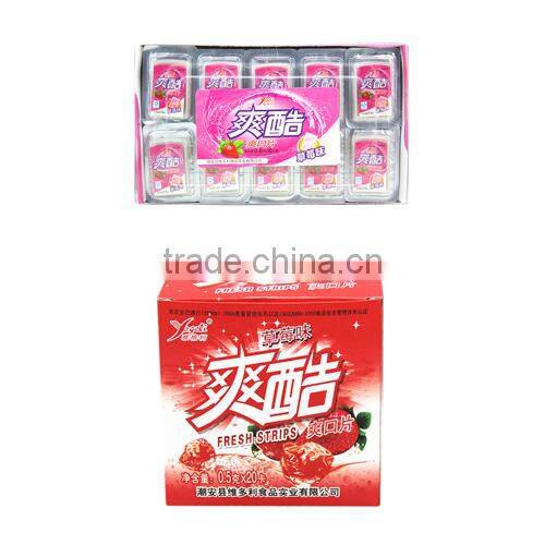 Fresh breath candy fresh strips mint brands VC-F021