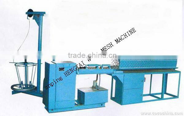 plant equipment anping semi-automatic chain link fence machine CHINA supplier