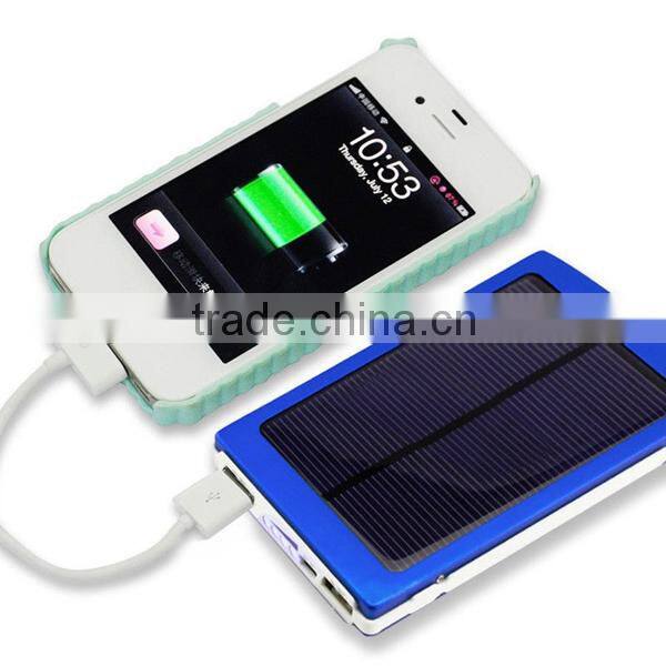 30000mah Solar Power Bank with 4 in 1 USB spring cable