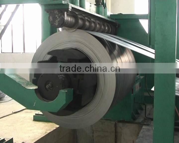 Hot Selling High Speed Slitting And Rewinding Line for Metal Coil Sheet , Coil Sheet Sliver Length Cutting Machine