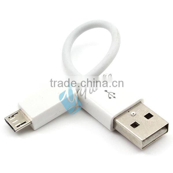 5 Pin Micro Short 10CM Small Android USB Charger Cord